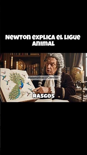 Newton explains sexual selection with humor: how animals mate with feathers and dances.