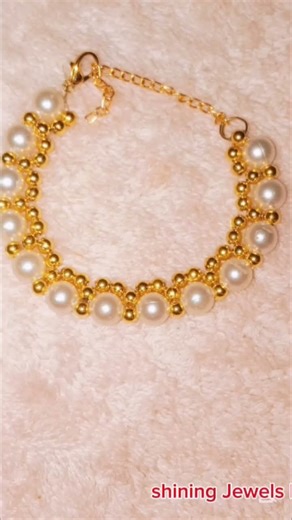 DIY White Crystal Bracelet | Easy Handmade Jewelry Tutorial