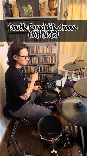 Double Paradiddle Groove 🔥 (3-Bar Cycle Challenge) 🥁