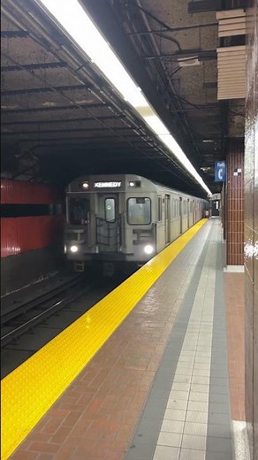 TTC Subway Train Arriving at Kennedy Station