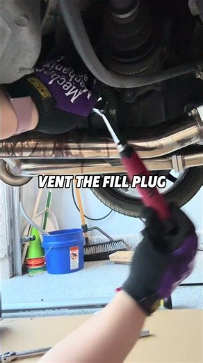 350Z Diff Swap Part 2: Draining the Diff Fluid