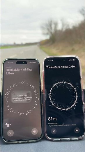 AirTag 1 VS AirTag 2 - Connection Test 👀
