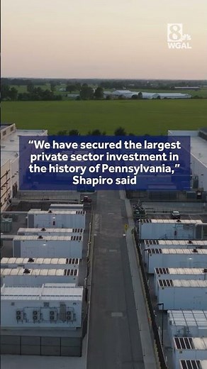 Amazon to invest $20B in AI data centers in PA, Gov. Josh Shapiro says