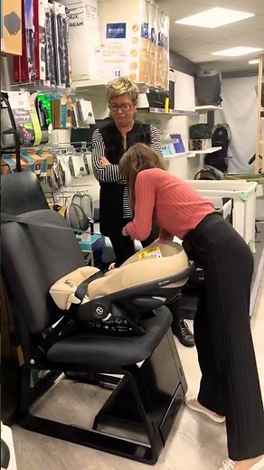 Installation siège auto…