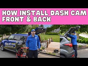 How install dash cam front and back | 2019 Ford Escape | Safe Drive Solutions