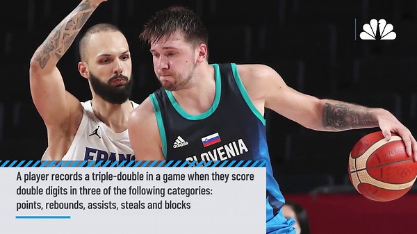 How many players have registered a triple-double in Olympic basketball?