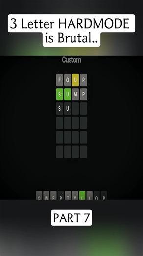 Exploring 3 Letter HARDMODE: The Word Game Challenge
