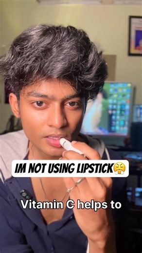 Lipstick illa da adhu😭 #deconstructe #lipcare #lipbalm