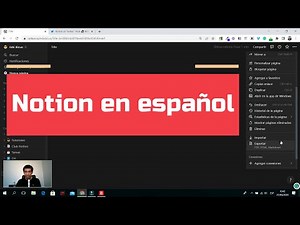 ¿Cómo poner Notion en español?