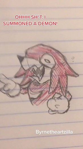 Summoning Demon Knuckles in Sonic Fandub | Snapcube