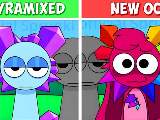 Sprunki - Pyramixed 但新的OC #3 | 正常版本