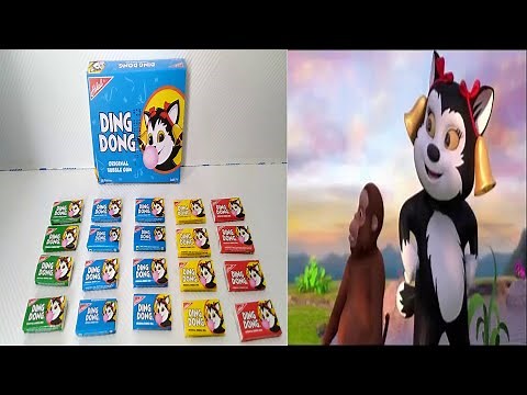 Ding Dong Bubble Gum Opening | Cat Bubble Gum Unboxing | Ding Dong Bubble