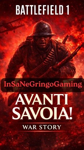 Battlefield 1 – Avanti Savoia! | Cinematic War Story Moments #Shorts #Battlefield1 #AvantiSavoia