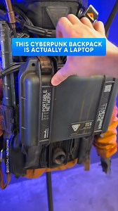 7.3K views · 25 reactions | Costume designer Evan Ohl built a wearable cyberdeck from scratch. The backpack is housed in a waterproof pelican case and is powered by Raspberry Pi OS. Video: justohl / Instagram #cyberpunk #cyberdeck #technews | Digital Trends | Facebook