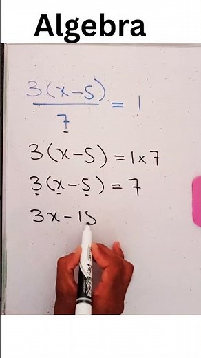 Quick Trick to Solve Any Linear Equation Fast | Algebra Made Easy (UK Math Guide) #algebratrick