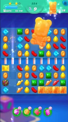 Candy Crush Soda Saga No Boosters 🍬 | Hard Level Challenges 😱 | #gaming #games #gamer