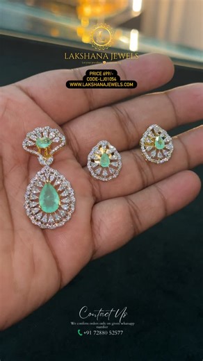 Lakshana Jewels on Instagram: "✨Order Code LJ01054- Price 699/-Plus shipping ✨ For Order website www.lakshanajewels.com For inquiry please DM or WhatsApp us 7288052577 . . . . #jewellery#kundanjewellery#polkijewellery#exclusivjewellery#elegantjewelrytrendingjewellerypolkikundanjewelrydesignedbyexpertshandcraftedjewelrybridaljewelleryweddingjewellerysouthindianjewelleryindianjewellery"
