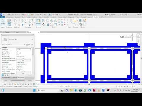 Foundation Layout Plan in Revit Structure | Complete Tutorial