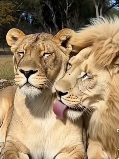 Lion and Lioness Love Moments ❤️ | Beautiful Wildlife Bond