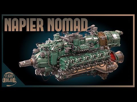 A Turbo-Compound-Prop Engine? - The INSANE Napier Nomad