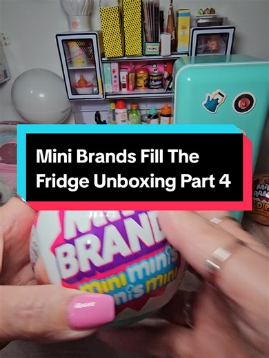 Mini Brands Fill The Fridge Unboxing Fill the Fridge is a great hobby for women over 50. Let me know how many balls it took you to complete this range