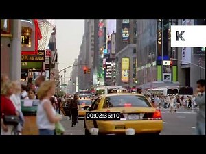 Times Square Street Scenes, 2000s New York