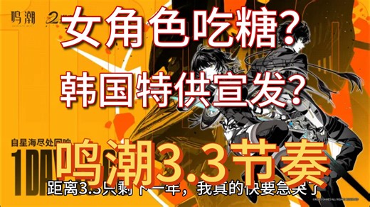 在玩鸣潮3.3之前要扫除的龟男节奏