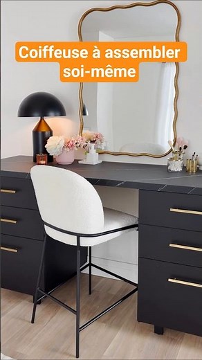 Coiffeuse à assembler soi-même