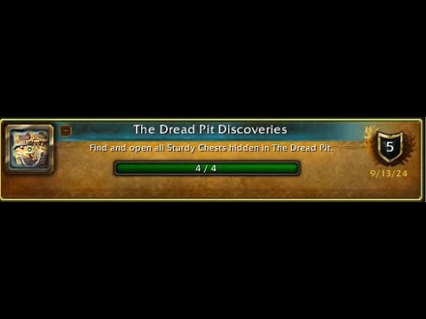 How To Get The Dread Pit Discoveries Achievement! (The Ringing Deeps Delve)