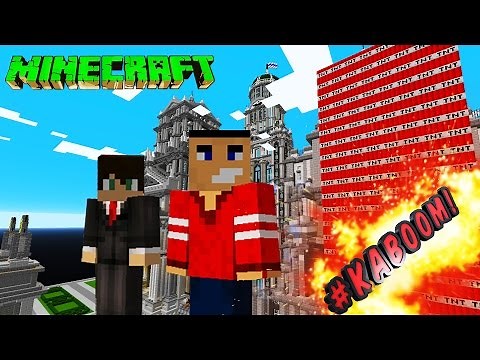 MINECRAFT EXTREME TNT EXPLOSION!!! - Minecraft TNT World Destruction (BEST TNT Minecraft Explosions)