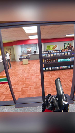 You'll never guess who i ran into... #VR#Bonelab#Bonelabs#VRGaming#Boneworks#foryoupage#foryou#fyp#trending#711#trending#funny#VRFunny#Gaming#Deadpool#Batman