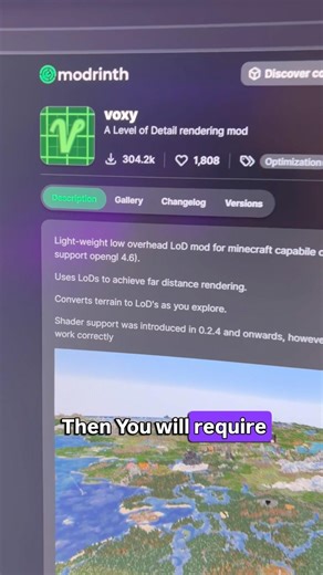 Render distance ✅ Performance ✅