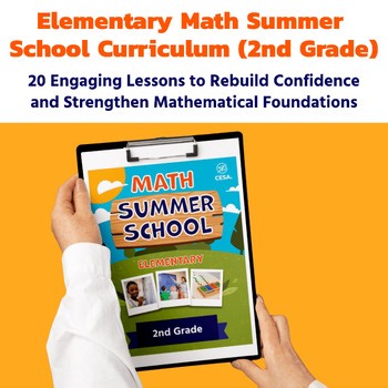 2nd Grade Elementary Math Summer School Curriculum