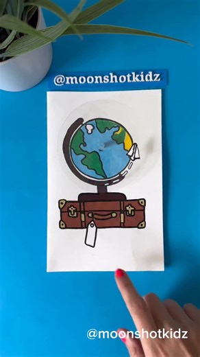 12K views · 857 reactions | DIY “Travel” interactive spinning card....