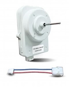 242018304 242018301 Refrigerator Condenser Fan Motor Compatible with Kenmore Frigidaire Crosley Electrolux Refrigerator Replace 297279502 4931052 EAP12728810,115V 60Hz 3.1W