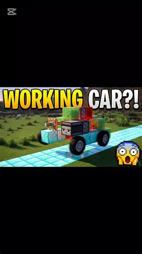 Believe It or Not! Minecraft Car 🚗#minecraft #viral