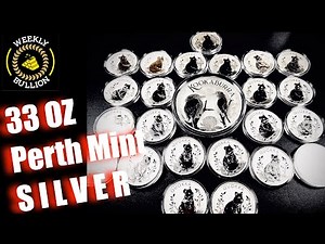 33 Ounces Of Perth Mint SILVER Coins