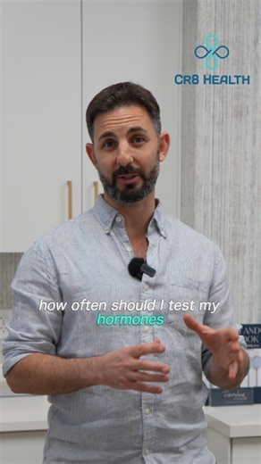 “How often should I test my hormones?” 💬 At least once a year and more often if you’re on hormone therapy or making lifestyle changes. Your body shifts with stress, age, and sleep, and your hormones do too. At CR8 Health, we go deeper than the usual labs to find your optimal levels and keep you balanced year-round. 💙 Ready to get your hormones tested the right way? Comment HORMONES or tap the link in bio to learn more. #CR8Health #FunctionalMedicine #LongevityClinic #SouthFloridaWellness #Boca