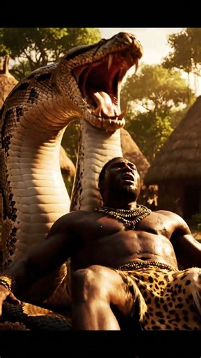 🤯 Absolute Monster Python Coiling Around a Man! #HugeSnake #GiantAnimals #Fear #Attack