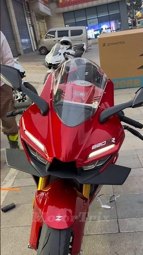 Unboxing the WSBK Winner ZXmoto 820RR Triple Supersport #zhangxue #zxmoto820rr #shorts #wsbk #race