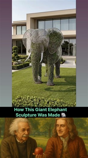 Amazing Elephant Garden Art Transformation!