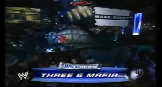 On the May 26th 2006 SmackDown, Three 6 Mafia performs Some Bodies Gonna Get It in one of the best live entrances ever. This theme helped elevate Mark Henry into an eventual world champion when he aligned his character with his presentation.