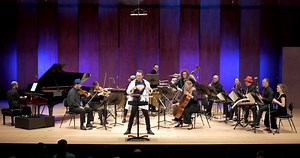 The inimitable Jason Barry-Smith will join Ensemble Q as Chansonnier this Sunday as they deliver HK Gruber’s 'Frankenstein!!' 🧟 Here’s a taste of what to expect: a wildly theatrical work blending cabaret, absurdism and modern classical music. This is your last chance to catch Ensemble Q in the Concert Hall for 2024. Grab those tickets now! 📅 Sunday 3 November, 3pm 🎫 atqp.ac/EQFrankenstein24 | QPAC