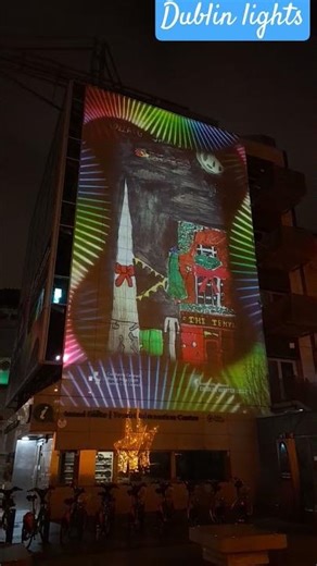 Lighting Dublin #castle #dublin #irishtourism #christmas