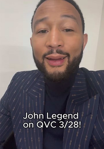 John Legend's Special QVC Appearance and Exclusive Livestream