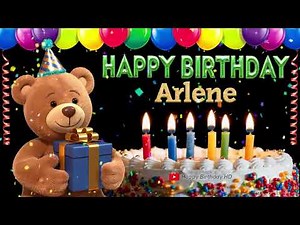 Arlene Happy birthday To You - Happy Birthday song name Arlene 🎁 🎂