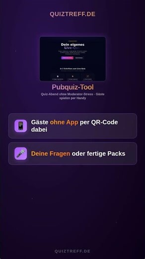 Pubquiz-Tool — neu auf QuizTreff #Shorts
