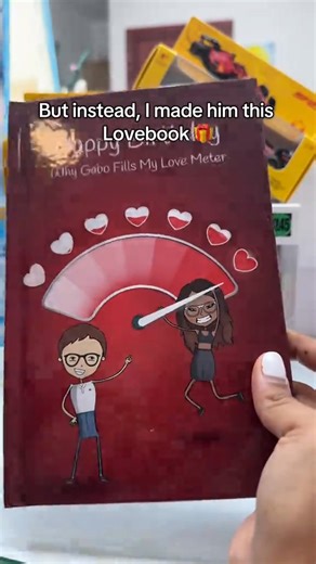 He thought I forgot… instead I gave him a book full of reasons I’ll never stop loving him 🥹 #Lovebook #BirthdayGiftIdeas | LoveBook