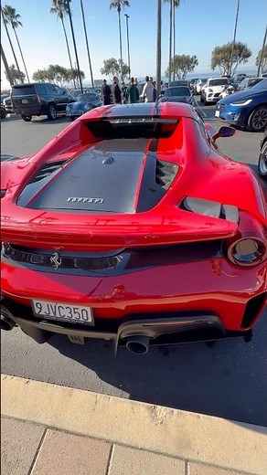 Stunning Red Ferrari 488 Pista Spider Epic Supercar! #car #sportscar #ferrari #supercars #luxury #f1
