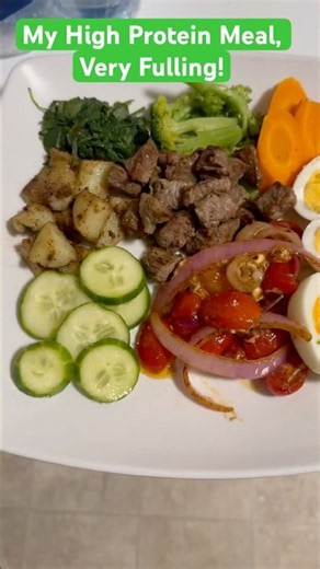 Stop Eating Boring Food! Try This High Protein Steak Plate